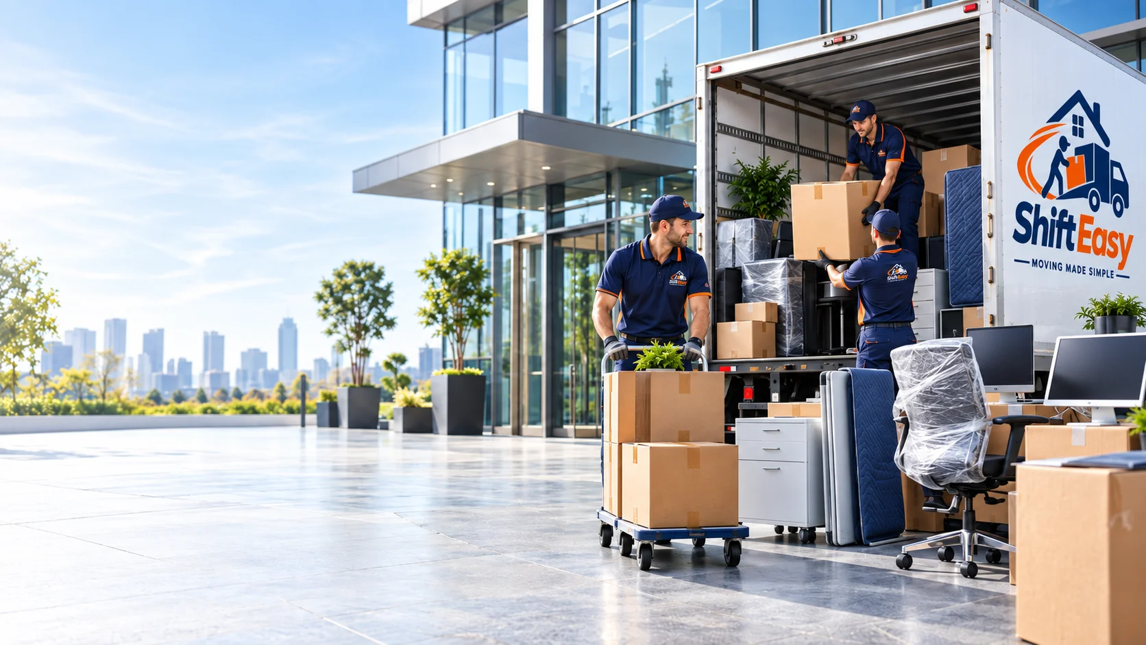 Safe goods transport service by ShiftEasy
